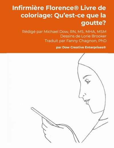 Image de Infirmière Florence® Livre de coloriage: Qu'est-ce que la goutte?