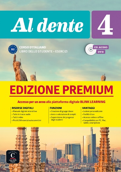 Picture of Al Dente 4 - livre de l'élève + cahier PREMIUM