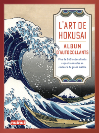 Image de L'art de Hokusai - Album d'autocollants - Plus de 160 autocollants repositionnables en couleurs du grand maître