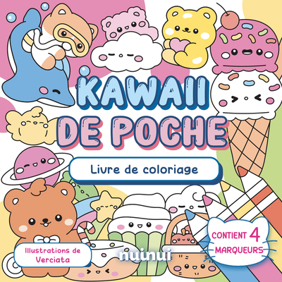 Picture of Kawaii de poche - Livre de coloriage