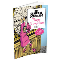 Picture of Mon cahier de coloriage Reine d'Angleterre