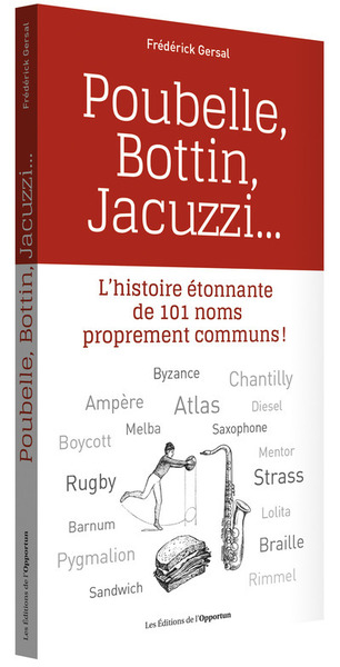 Picture of Poubelle, Bottin, Jacuzzi... - L'histoire étonnante de 101 noms proprement communs !