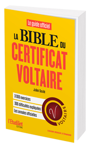 Picture of La Bible du Certificat Voltaire
