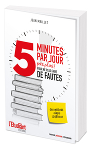 Image de 5 minutes par jour pas plus ! Pour ne plus faire de fautes