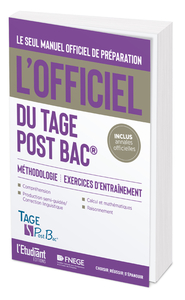 Picture of L'officiel du TAGE POST BAC