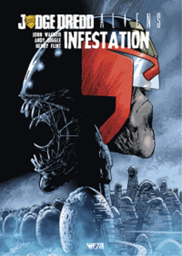 Picture of Judge Dredd / Aliens : Infestation - Ed. Hardcore