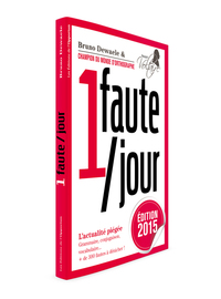 Picture of Une faute par jour - édition 2015