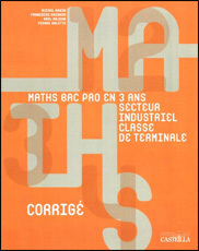 Picture of Maths Tle Bac Pro Industriel - Livre du professeur