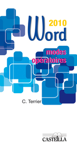 Picture of Modes opératoires Word - Version 2010