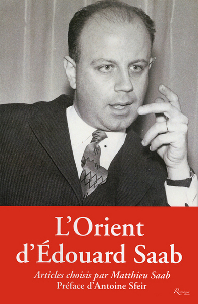 Picture of L'Orient d'Edouard Saab. Articles 1963-1976