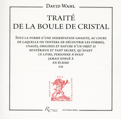 Picture of Traité de la boule de cristal