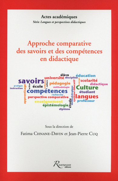 Picture of Approche comparative des savoirs et des compétences didactique