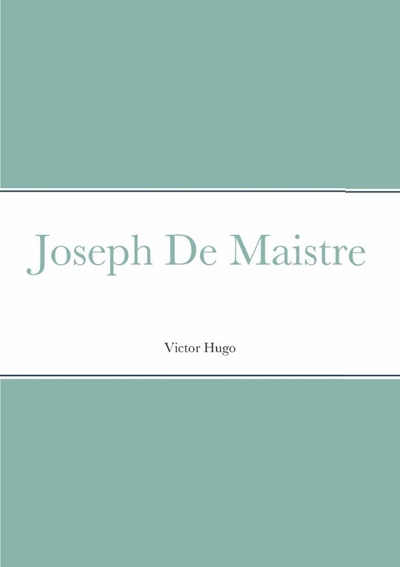 Picture of Joseph De Maistre