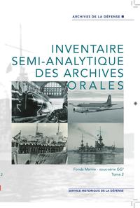 Picture of Inventaire semi-analytique des archives orales : fonds Marine, sous-série GG9, tome 2