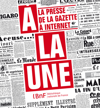 Picture of A la une. La presse de la gazette à internet