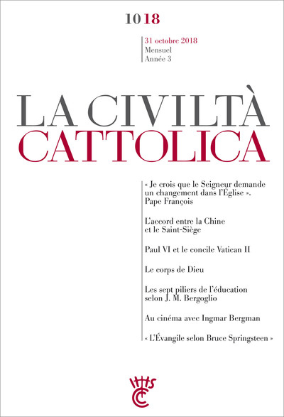 Picture of Civiltà Cattolica OCTOBRE 2018