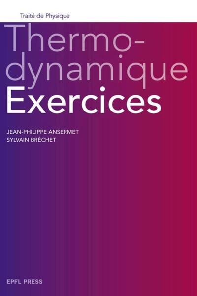 Picture of Thermodynamique : Exercices