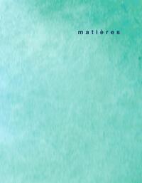 Picture of Matières
