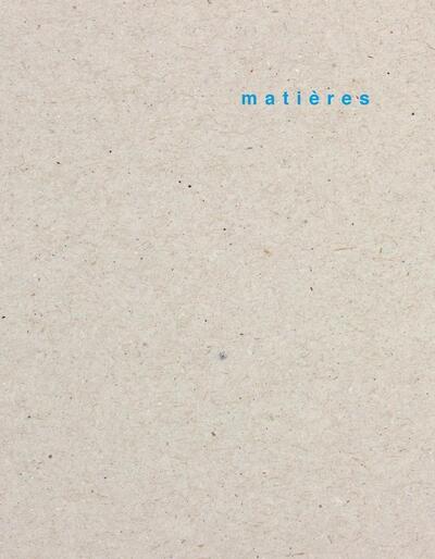 Picture of Matières 16