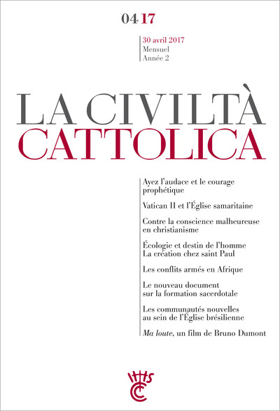 Picture of Civilta cattolica avril 2017