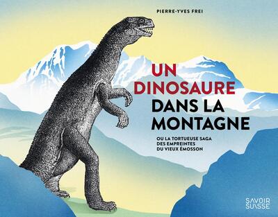 Image de Un dinosaure dans la montagne
