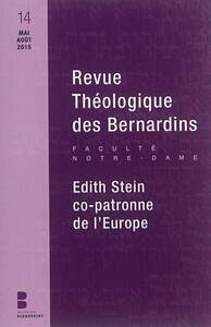 Picture of Revue theologique des bernardins n14