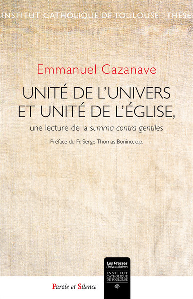 Picture of Unite de l univers et unite de l eglise une lecture de la su