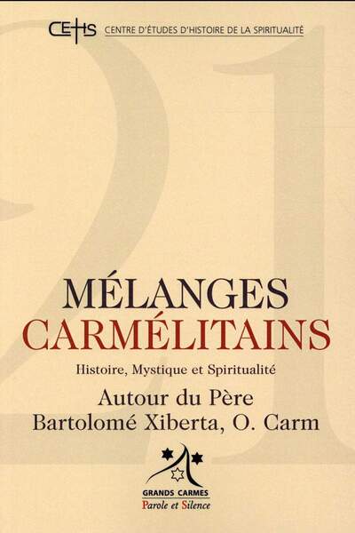 Picture of Melanges carmelitains 21