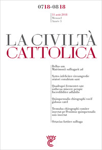 Picture of Civiltà Cattolica JUILLET-AOÛT 2018