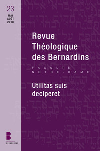 Picture of Revue Théologique des Bernardins n°23