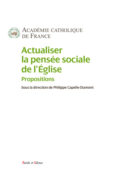 Picture of Actualiser la pensée sociale de l'Église