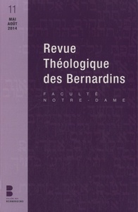 Picture of Revue theologique des bernardins n11