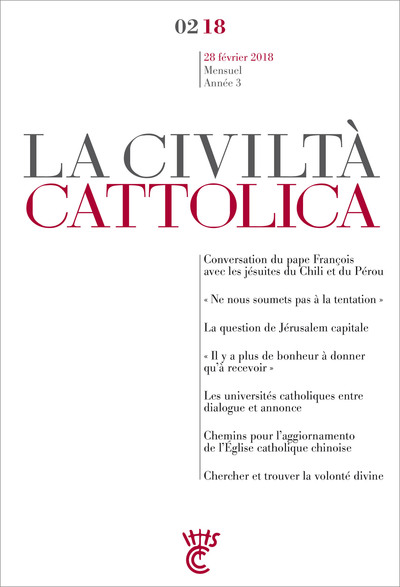 Picture of Civiltà Cattolica Février 2018