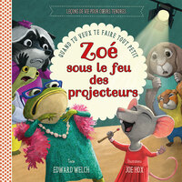 Image de Zoé sous le feu des projecteurs