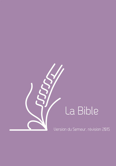 Image de Bible du Semeur 2015, poche violette avec zip