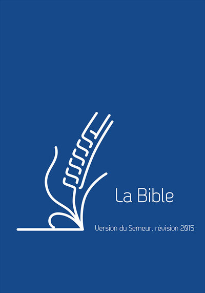 Image de Bible du Semeur 2015, bleue, format poche avec zip