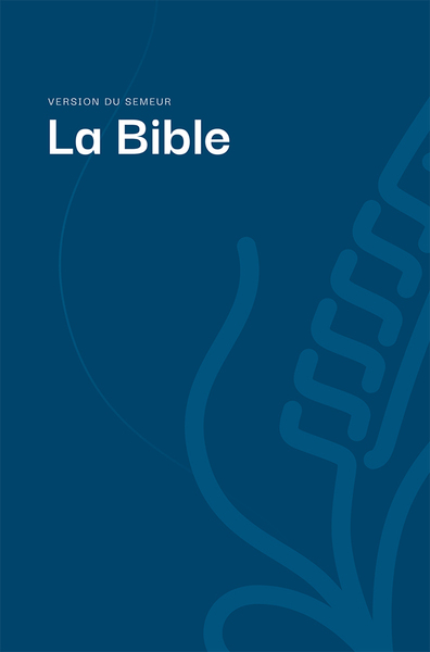 Image de La Bible. Version du Semeur. Couverture rigide bleue
