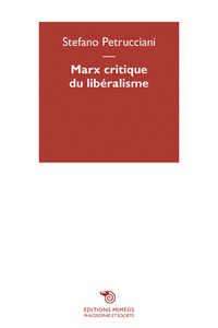 Picture of Marx, Critique Du Libéralisme
