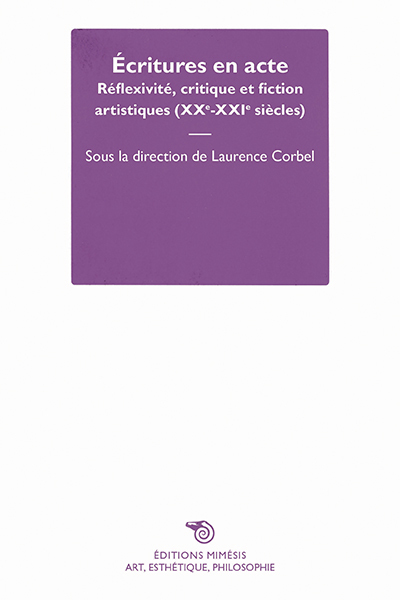 Picture of Écritures en acte