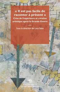 Picture of « Il est pas facile de raconter à présent ».
