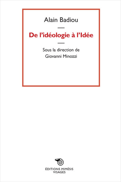 Picture of De l’idéologie à l’idée