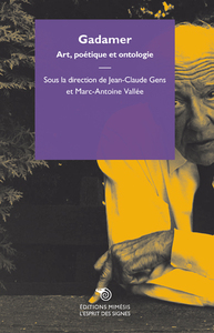 Image de Gadamer, Art, Poetique Et Ontologie