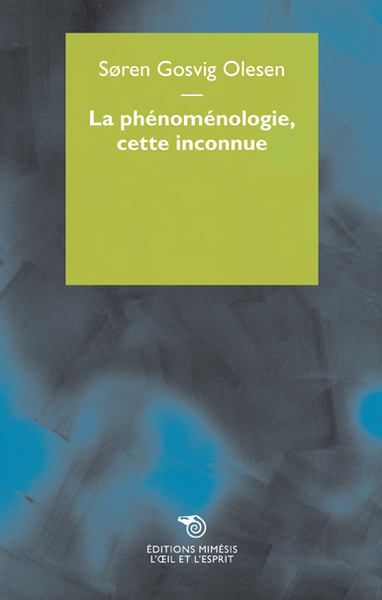 Image de La Phenomenologie, Cette Inconnue