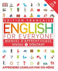 Image de English for Everyone Manuel d'apprentissage Niveau 1 débutant