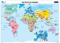Picture of Planisphères : Relief/Politique
