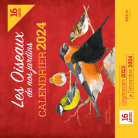 Image de Calendrier 2024 - Les oiseaux de France
