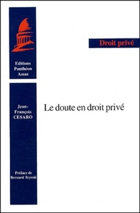 Picture of LE DOUTE EN DROIT PRIVÉ