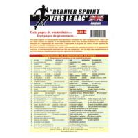 Picture of DERNIER SPRINT VERS LE BAC  ANGLAIS