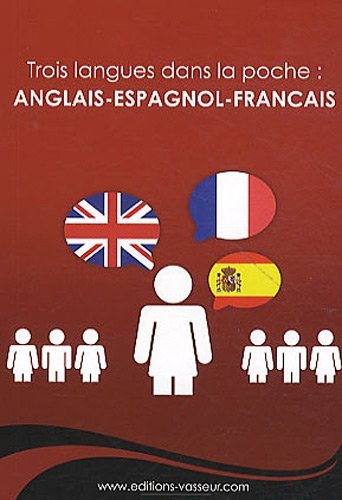 Picture of Trois langues dans la poche - anglais, espagnol, français