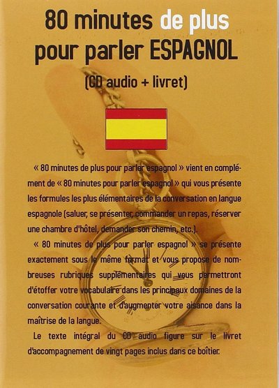 Picture of 80 MINUTES DE + POUR PARLER ESPAGNOL